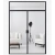 Двухстворчатая с фрамугой
